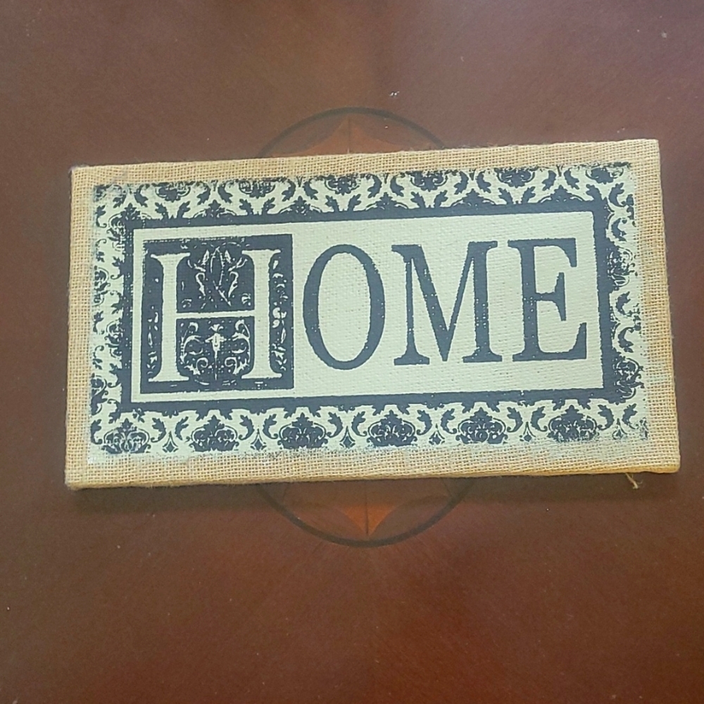 |"Home" Wood Wall Sign| HOME Decor| - Picture 1 of 5